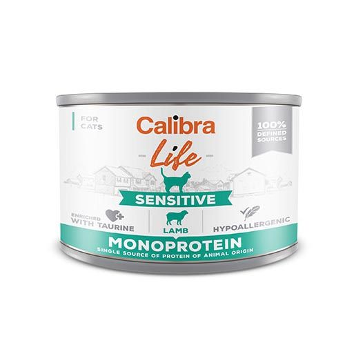 Calibra Cat Life Sensitive Lamb (Dosen) 6 x 200 gr