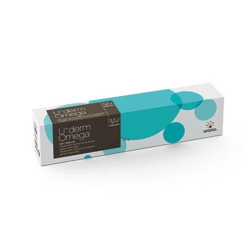 Gel Ernährung Uderm Omega für Hunde und Katzen (50 ml)