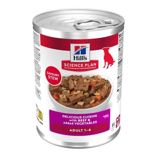 Hill's Canine Adult Rindfleisch-Gemüse-Eintopf (Dosen) - 12 x 363 gr