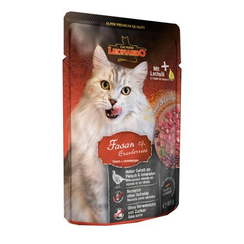 Leonardo Menu Faisán + Arándano Rojo (Beutel) 16 x 85 gr