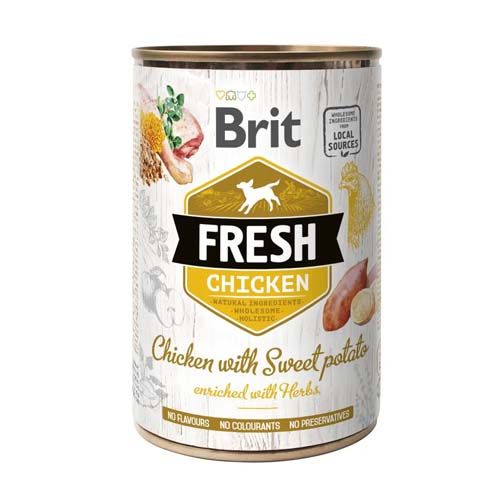 Brit Fresh Chicken With Potato (Dosen) - 6 x 400 gr