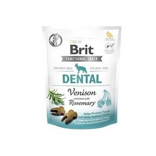Brit Care Dog Functional Snack Dental Venison - 150 gr