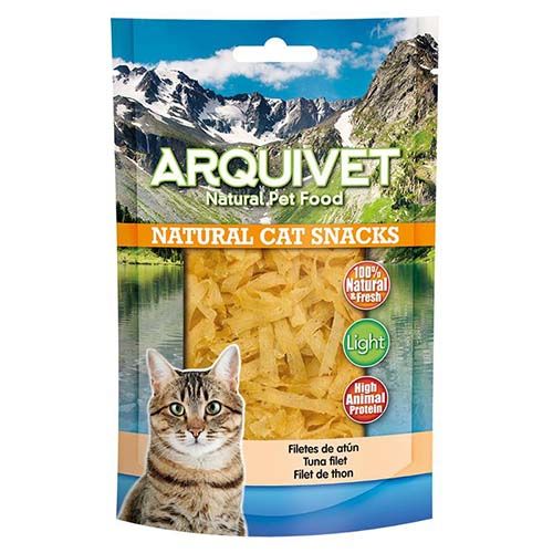Snack Katzen - Thunfischstreifen - 50 g Arquivet