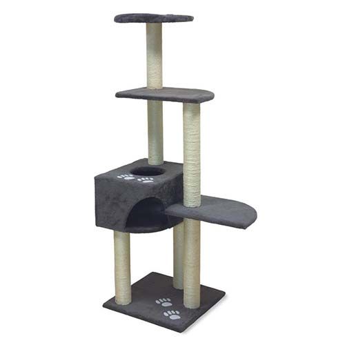 Katzenbaum „Murcia“ 142 cm Grau Arquivet