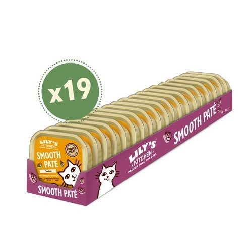 Lily's Kitchen Smooth Paté For Cats Chicken 19X85 Gr (Lieferung 3 - 5 Tages)