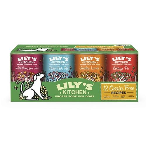 Lily's Kitchen Grain Free Multipack 12X400 Gr (Lieferung 3 - 5 Tages)