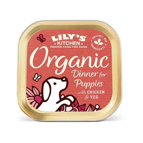 Lily's Kitchen Organic Dinner For Puppies 11X150 Gr (Lieferung 3 - 5 Tages)