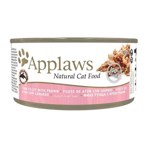 Applaws Cat Dosen Thunfisch und Garnelen (70 gr x 24)