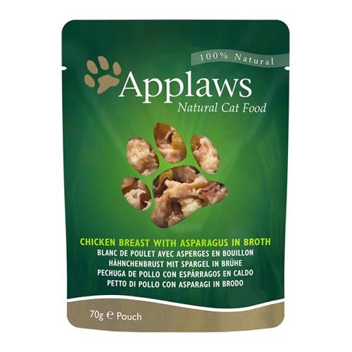 Applaws Cat Umschläge Hähnchen mit Spargel (70 gr x 12)