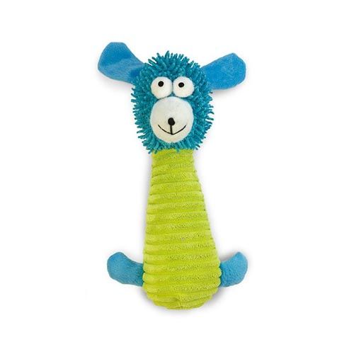 Spielzeug Hund Plüschtier grün