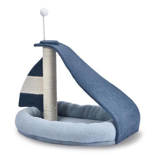 Kratzbaum Katzen Boat Bett & Spiel