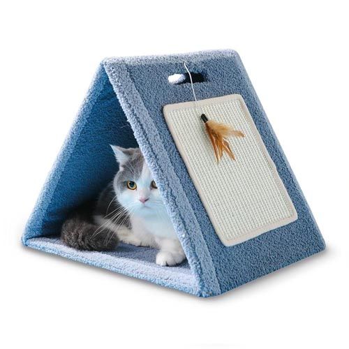 Kratzbaum Katzen Triangle
