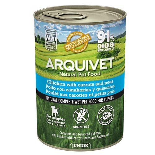 Arquivet Wet Dog Food Junior Chicken (Dosen)