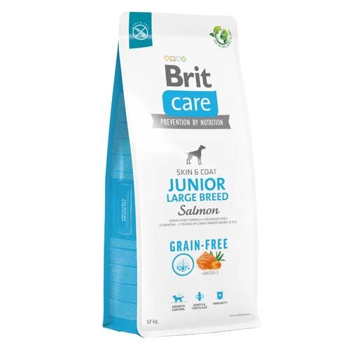 Brit Care Dog Junior Grain Free Large Salmon
