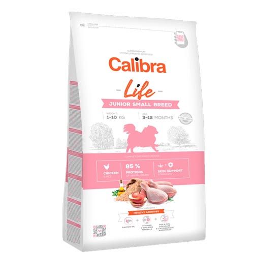 Calibra Dog Life Junior kleine Rassen Hähnchen