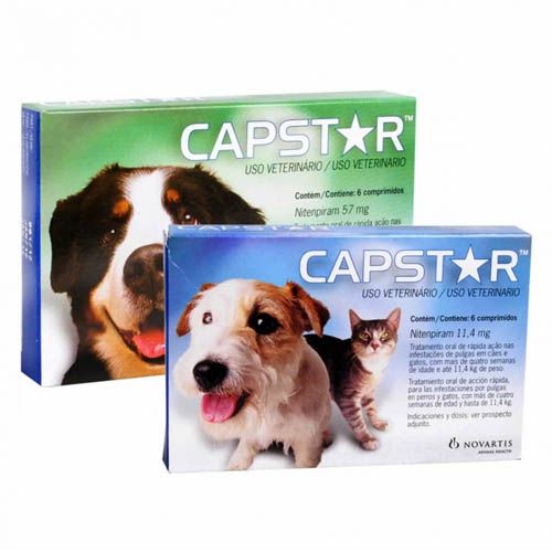 Capstar anti-Parasiten Tabletten Hunden und Katzen