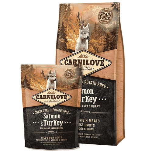 Carnilove Puppy Large Lachs & Turkey (Lachs und Pute)