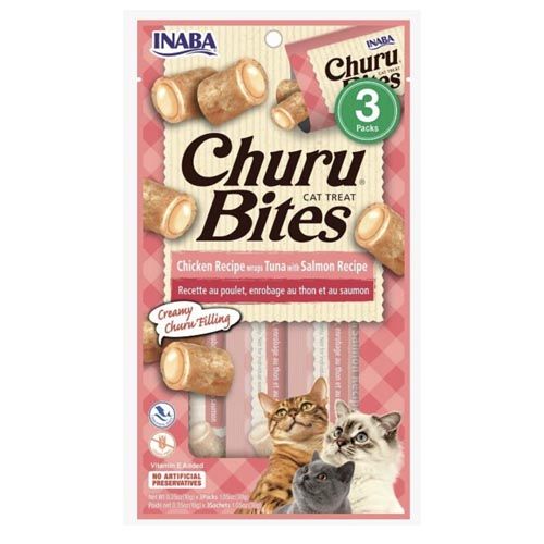 Churu Cat Bites Tuna With Salmon