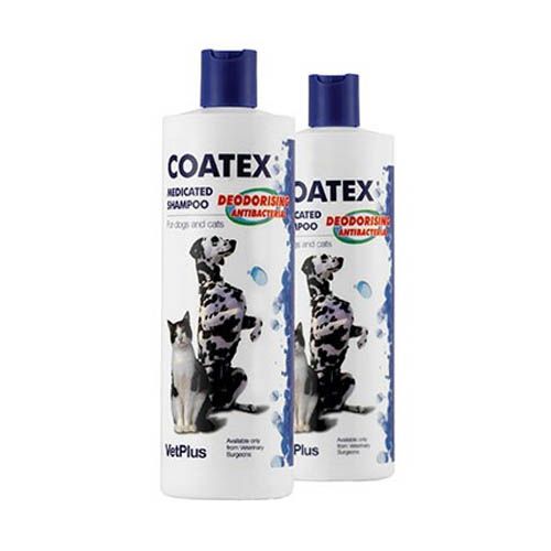 Shampoo Coatex treatment für Hunde und Katzen