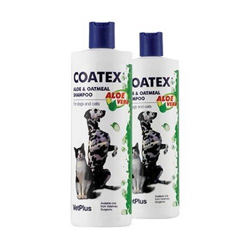 Aloe und Hafer Shampoo Coatex für Hunde und Katzen