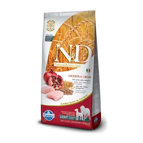 Farmina N&D Ancestral Grain Light Medium-Maxi Hund
