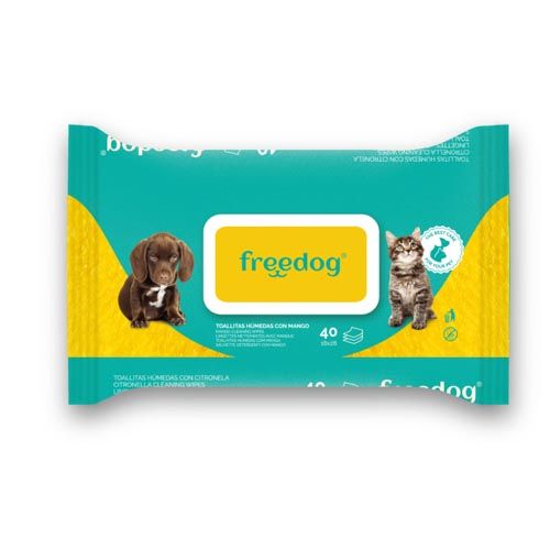 Toallitas Húmedas Mango Freedog