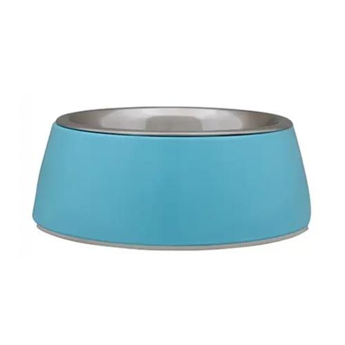 Bol Freedog Melamina Inox Azul