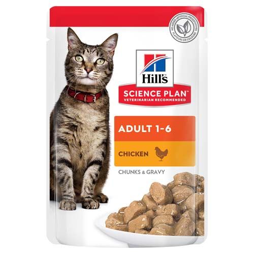 Hill's Feline Adult Hähnchen (Beutel)