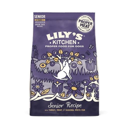 Lily's Kitchen Dog Senior Recipe - Turkey & Trout (Pute und Forelle)