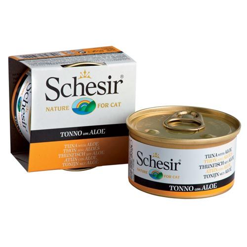 Schesir Katze Thunfisch und Aloe in Gelatine (Dosen)