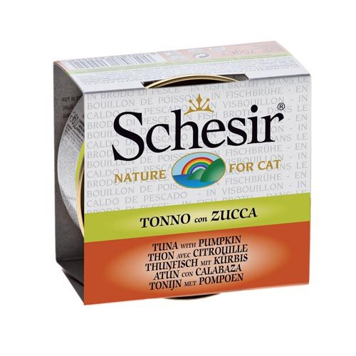 Schesir Katze Thunfisch und Kürbis - In Brühe gekocht (Dosen)