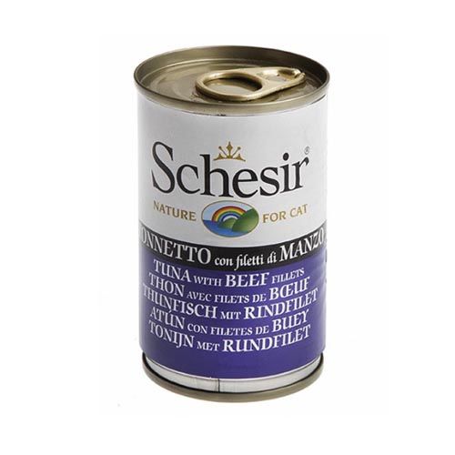 Schesir Katze Thunfisch und Filet Ox (Dosen)