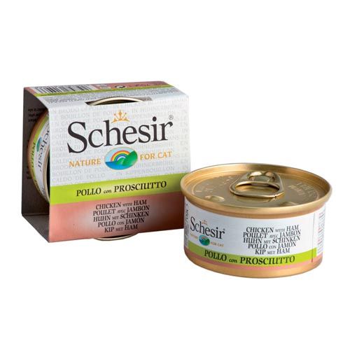 Schesir Katze Filet Hähnchen und Jamón (Dosen)