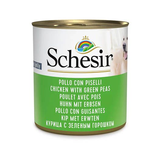 Schesir Perro Pollo con Guisantes (Dosen)