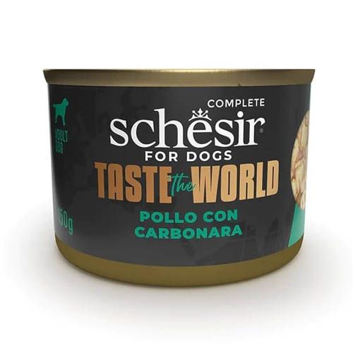 Schesir Perro Taste The World Pollo con Carbonara (Dosen)