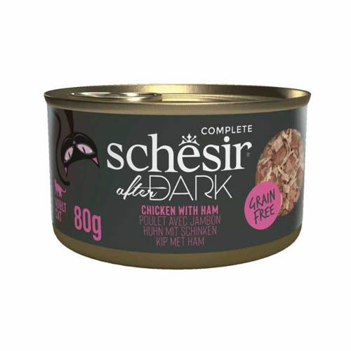Schesir Gato After Dark Filetes de Pollo con Jamón (Dosen)