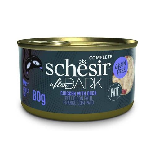 Schesir Gato After Dark Paté de Pollo con Pato  (Dosen)