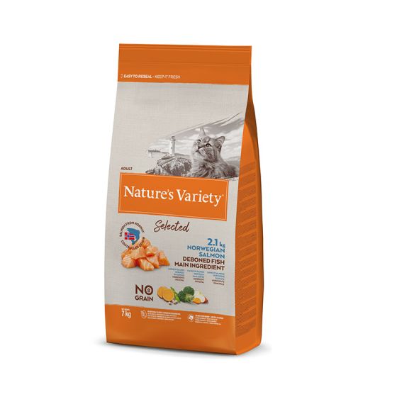 Nature's Variety Cat Adult Selected Lachs Norwegen