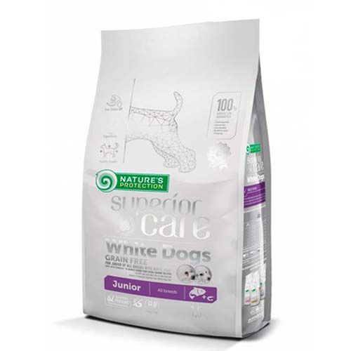 Nature's Protection Superior Care White Dogs Junior Lachs