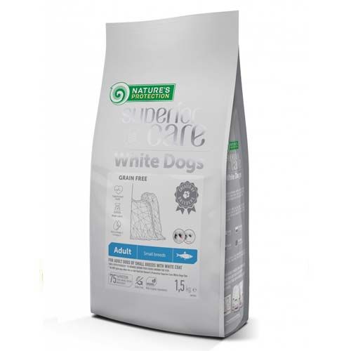 Nature's Protection Superior Care White Dogs Adult Herring