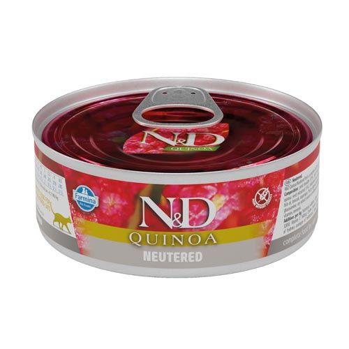 Farmina N&D Cat Quinoa Neutered (Dosen) 24 x 80 gr