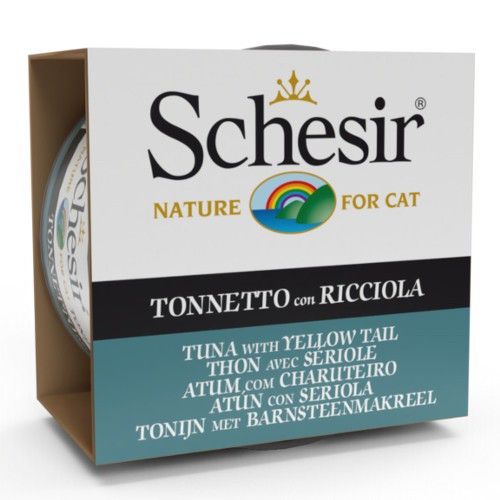Schesir Katze Thunfisch mit Seriola 85 gr x 14