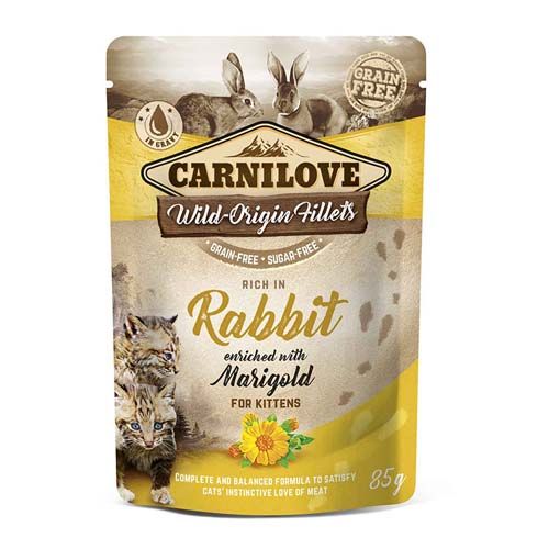 Carnilove Cat Rabbit (Beutel) - 24 x 85 gr
