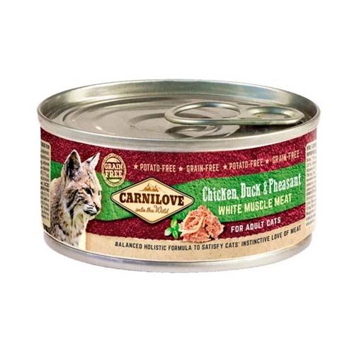 Carnilove Cat Adult Chicken & Duck (Dosen) - 12 x 100 gr