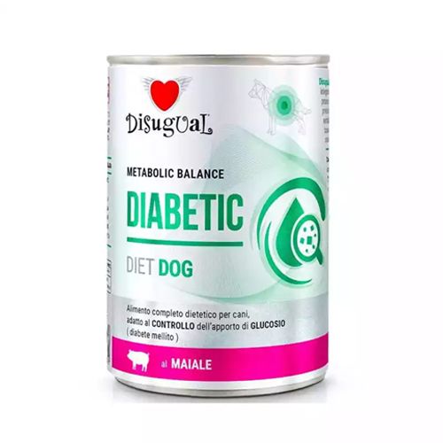 Disugual Dog Diet Diabetic Pork - 6 x 400 gr