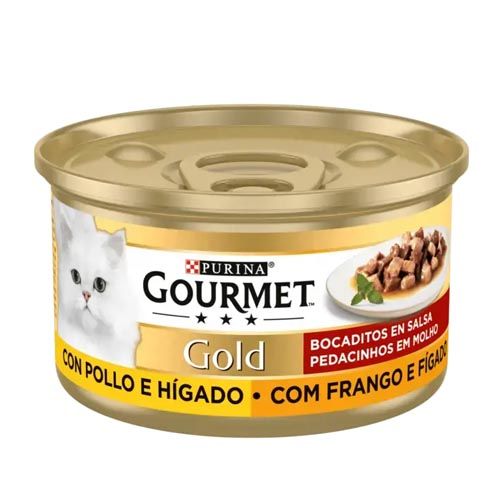 Gourmet Gold Häppchen Hähnchen und Leber