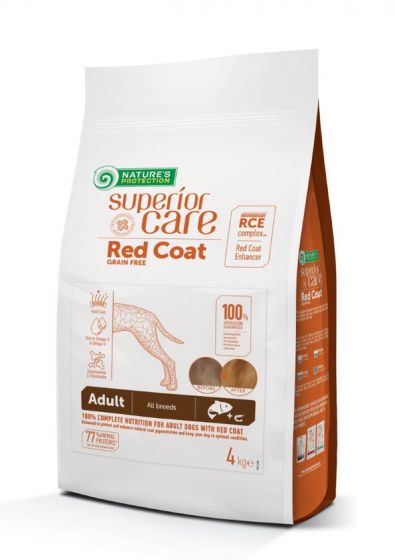Nature's Protection Superior Care Red Coat Adult Salmon