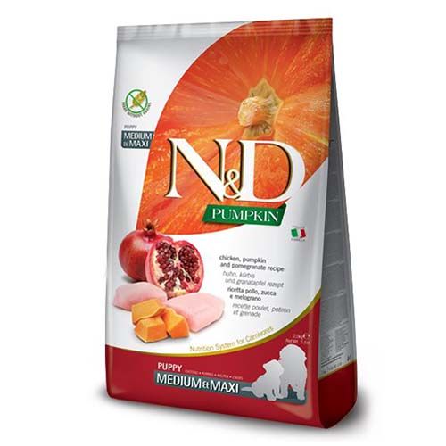 Farmina N&D Gran Free Pumpkin Starter Medium Maxi Hähnchen